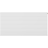 Mexen Line CCL11 radiateur plat 400 x 1800 mm, raccordement inférieur central, 998 W, blanc - W6C11L-040-180-00