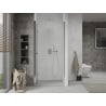 Mexen Lima porte de douche pliable 80 cm, transparent, chrome - 856-080-000-01-00