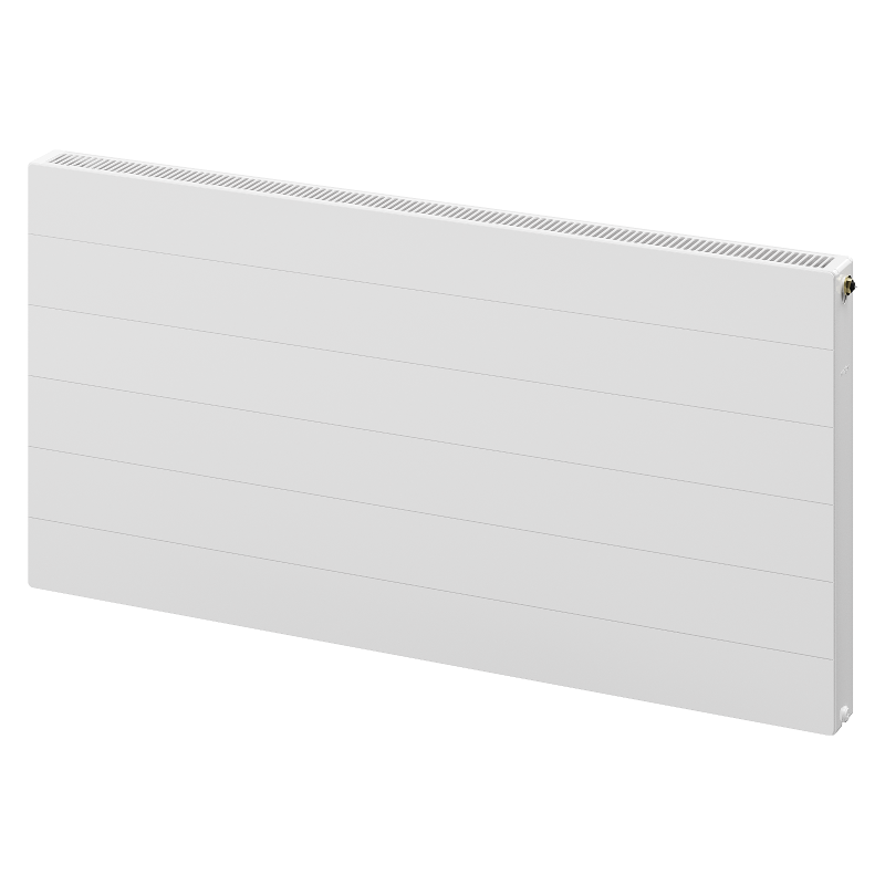 Mexen Line CCL21 radiateur à panneau 400 x 800 mm, raccordement inférieur central, 635 W, blanc - W6C21L-040-080-00
