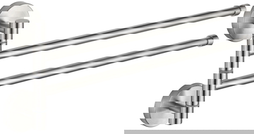 Mexen double porte-serviettes rotatif, Chrome - 7039242-00