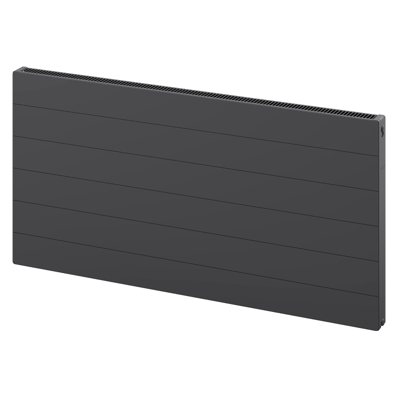 Mexen Line CL11 radiateur plat 400 x 1800 mm, raccord latéral, 998 W, anthracite - W411L-040-180-66