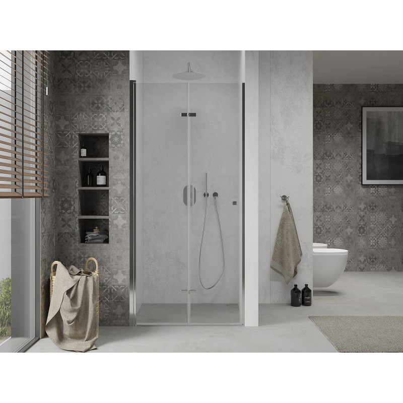 Mexen Lima portes de douche pliantes 105 cm, transparentes, chromées - 856-105-000-01-00