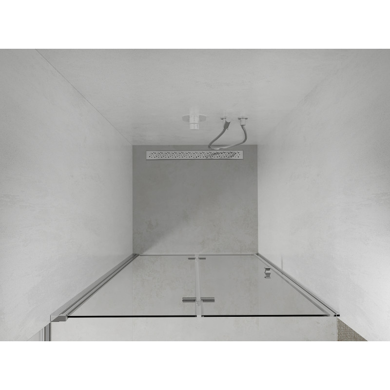 Mexen Lima porte de douche pliante 120 cm, transparent, chrom - 856-120-000-01-00
