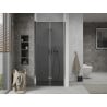 Mexen Lima portes de douche pliantes 120 cm, graphite, chrome - 856-120-000-01-40