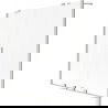 Mexen Velar Duo paroi de baignoire 2 volets coulissants 140 x 150 cm, givré, nickel brossé - 896-140-000-32-97