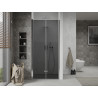 Mexen Lima porte de douche pliable 100 cm, graphite, chrome - 856-100-000-01-40