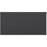 Grzejnik de plaque Mexen Line CVL11 900 x 600 mm, raccord inférieur, 654 W, anthracite - W611L-090-060-66