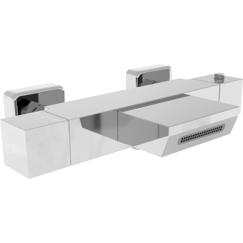 Mitigeur bain thermostatique Mexen Cube, chrome - 77360-00