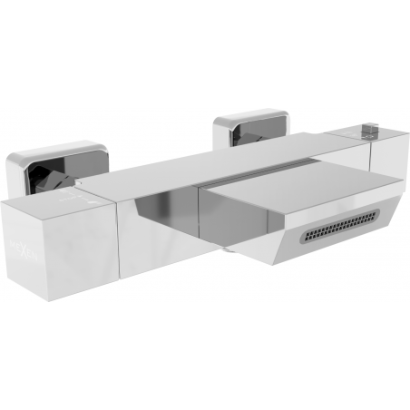 Mitigeur bain thermostatique Mexen Cube, chrome - 77360-00
