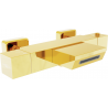 Baignoire thermorégulatrice Mexen Cube, or - 77360-50