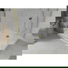 Mexen Lima cabine de douche pliante 100 x 90 cm, transparente, or + receveur Plat - 856-100-090-50-00-4010