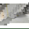 Mexen Lima cabine de douche pliante 100 x 90 cm, transparente, or + receveur Plat - 856-100-090-50-00-4010