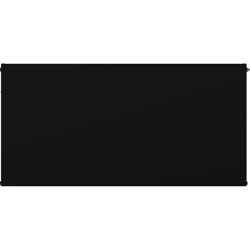 Mexen Flat CCF11 radiateur plat 400 x 1500 mm, raccordement inférieur central, 833 W, noir - W6C11F-040-150-70