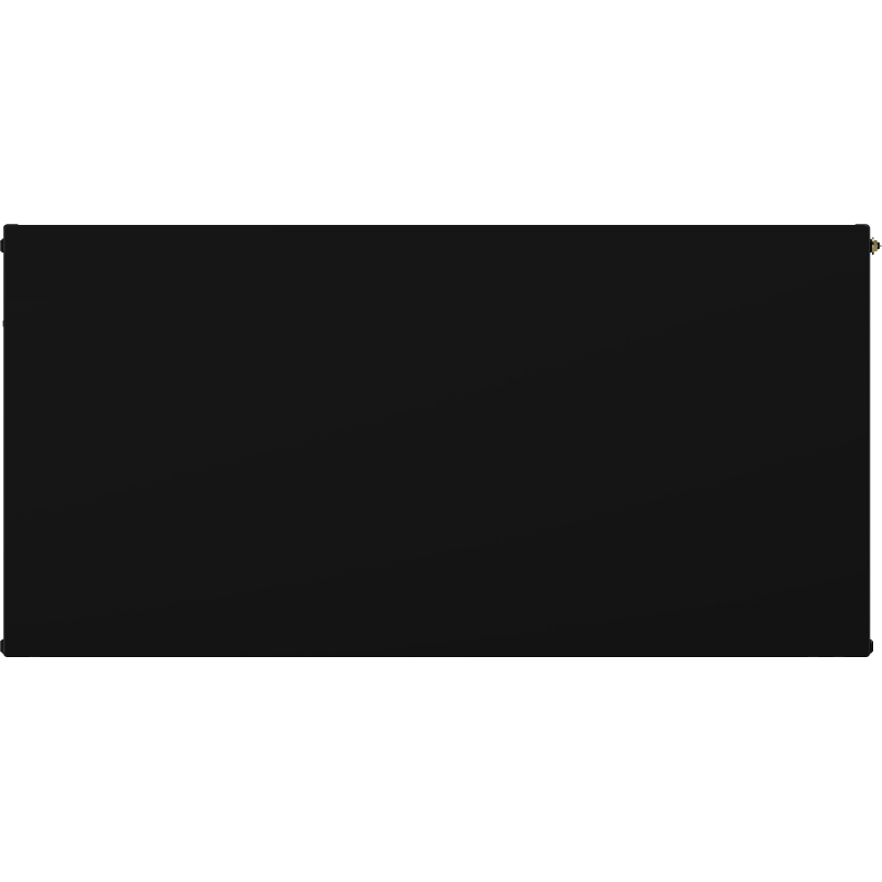 Mexen Flat CCF11 radiateur à panneau 900 x 1500 mm, raccordement inférieur central, 1637 W, noir - W6C11F-090-150-70