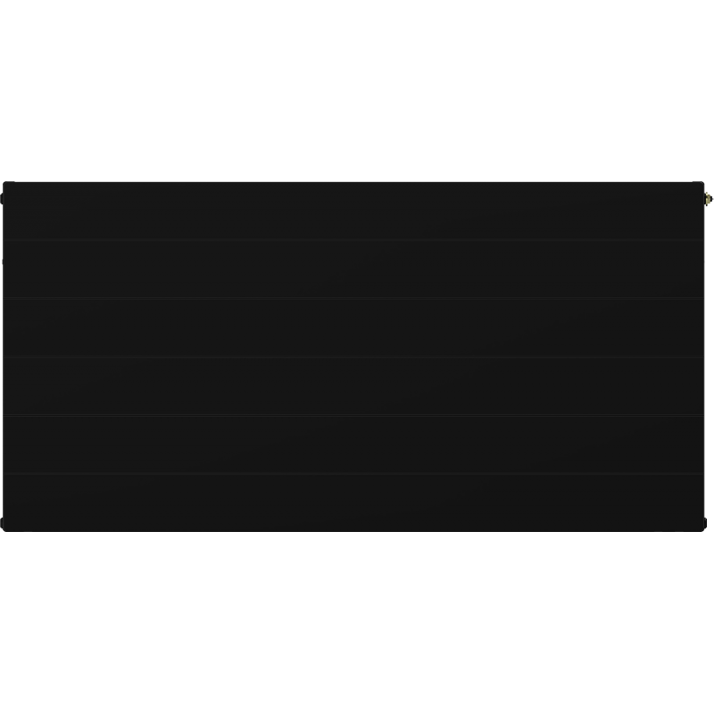 Mexen Line CCL11 radiateur plat 400 x 1200 mm, raccordement inférieur central, 667 W, noir - W6C11L-040-120-70