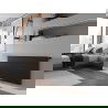 Mexen Line CCL11 radiateur plat 900 x 2000 mm, raccord inférieur central, 2182 W, noir - W6C11L-090-200-70