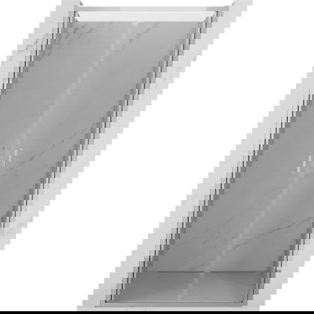 Mexen Exo portes de douche doubles, pivotantes 70 cm, transparent, chrome - 814-070-000-01-00