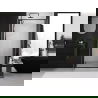 Mexen Exo portes de douche doubles battantes 100 cm, transparent, noir - 814-100-000-70-00