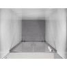 Mexen Exo-BR Duo portes de douche doubles battantes 80 cm, transparentes, chrom - 8182-080-000-01-00