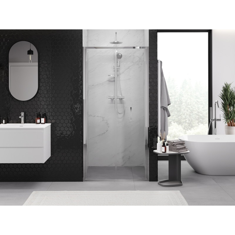 Mexen Exo-F porte de douche pliante 65 cm, transparent, chrome - 816-065-000-01-00