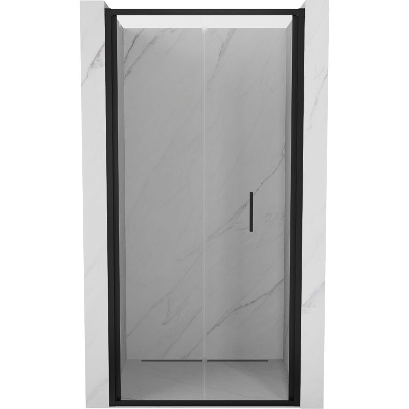 Mexen Exo porte de douche pliantes 70 cm, transparent, noir - 816-070-000-70-00