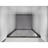 Mexen Exo porte de douche pliable 90 cm, transparent, noir - 816-090-000-70-00