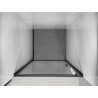 Mexen Exo-B porte de douche pivotante 75 cm, transparent, noir - 817-075-000-70-00