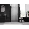 Mexen Exo porte de douche pivotante 95 cm, transparent, noir - 817-095-000-70-00