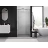 Mexen Exo porte de douche battante 120 cm, transparent, chrome - 819-120-000-01-00