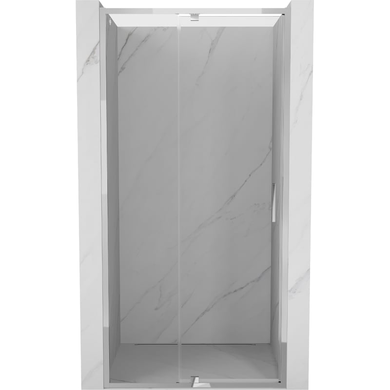 Mexen Exo porte de douche battante 120 cm, transparent, chrome - 819-120-000-01-00