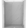 Mexen Exo-R portes de douche pivotantes 140 cm, transparentes, chromées - 819-140-000-01-00