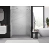 Mexen Exo-R porte de douche pivotante 155 cm, transparente, chromée - 819-155-000-01-00