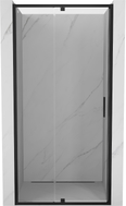 Mexen Exo-R porte de douche pivotante 120 cm, transparente, noire - 819-120-000-70-00