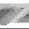 Cabine de douche pivotante Mexen Exo 70 x 70 cm, transparente, chromée - 814-070-070-01-00