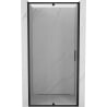 Mexen Exo porte de douche pivotante 105 cm, transparent, noir - 819-105-000-70-00