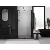Mexen Exo porte de douche pivotante 120 cm, transparent, noir - 819-120-000-70-00