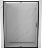 Mexen Exo-R porte de douche battante 150 cm, transparente, noire - 819-150-000-70-00
