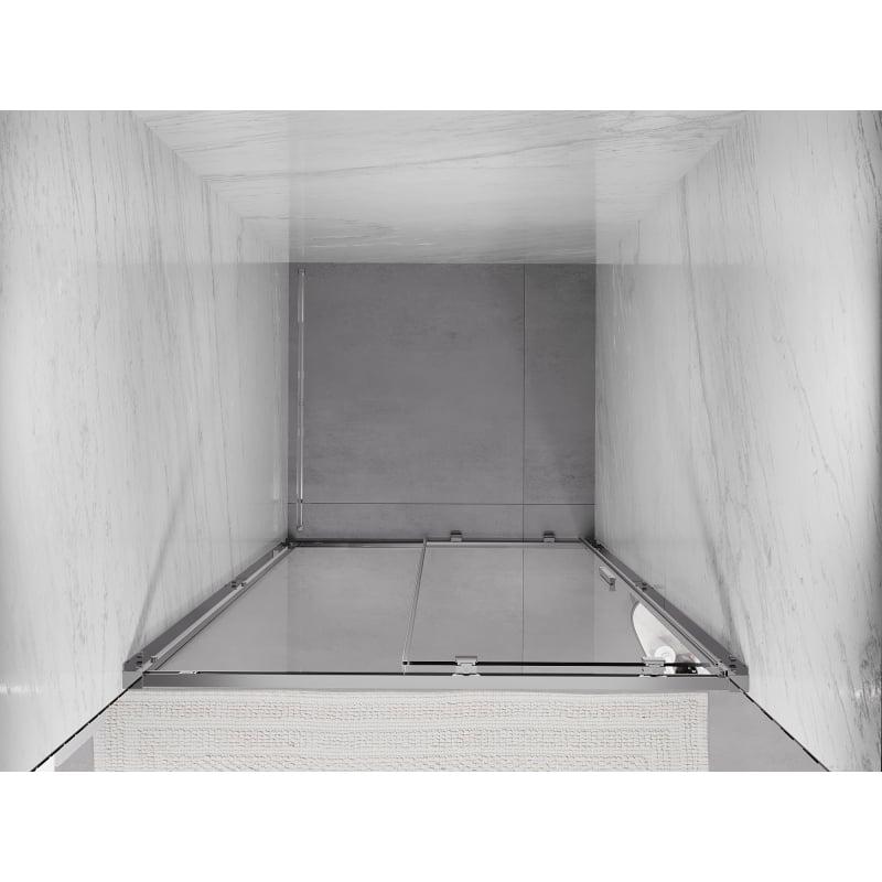 Mexen Exo porte de douche coulissante 100 cm, transparent, chrome - 8151-100-000-01-00