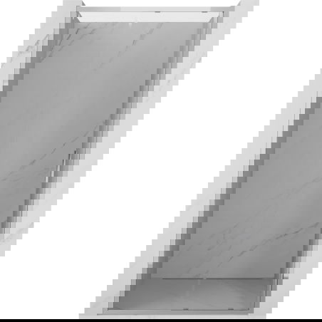 Porte de douche coulissante Mexen Exo 110 cm, transparente, chrome - 8151-110-000-01-00