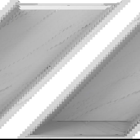 Mexen Exo portes de douche coulissantes 130 cm, transparent, chrome - 8151-130-000-01-00