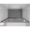 Mexen Exo-S porte de douche coulissante 140 cm, transparent, chrome - 8151-140-000-01-00