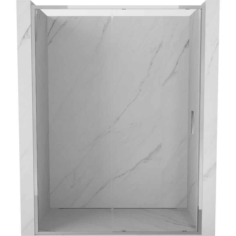 Mexen Exo portes de douche coulissantes 155 cm, transparent, chrome - 8151-155-000-01-00