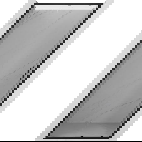 Mexen Exo porte de douche coulissante 125 cm, transparentes, noires - 8151-125-000-70-00