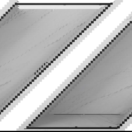 Mexen Exo porte de douche coulissante 150 cm, transparent, noir - 8151-150-000-70-00