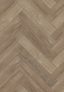 Mexen Windsor panneaux vinyles motif chevron 570 x 95 mm LVT Dryback 2,5 mm, sous-couche PVC, 4 chanfreins en V, Chêne