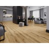Mexen Beaver Creek panneaux vinyles 1227 x 187 mm LVT Dryback 2,5 mm, sous-couche PVC, 4 V-Joint, Chêne