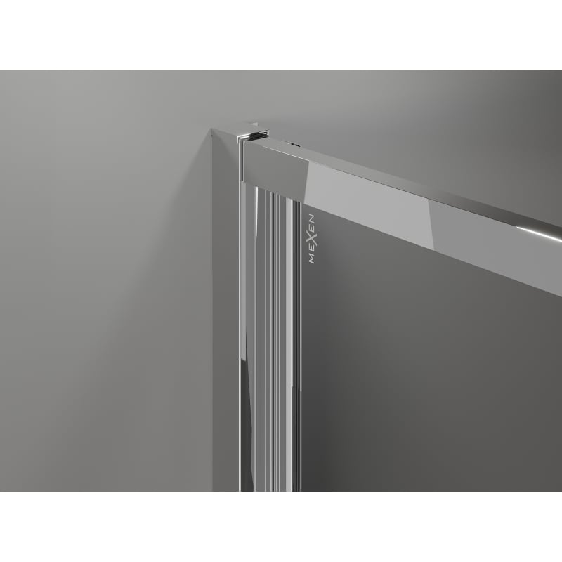Mexen Exo cabine de douche pliante 70 x 70 cm, transparent, chrome - 816-070-070-01-00