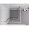 Mexen Exo-F cabine de douche pliante 70 x 70 cm, transparent, chromé - 816-070-070-01-00