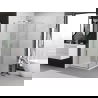 Mexen Exo cabine de douche pliante 100 x 100 cm, transparent, chrome - 816-100-100-01-00
