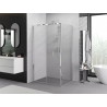 Mexen Exo-F cabine de douche pliante 80 x 75 cm, transparent, chromé - 816-080-075-01-00